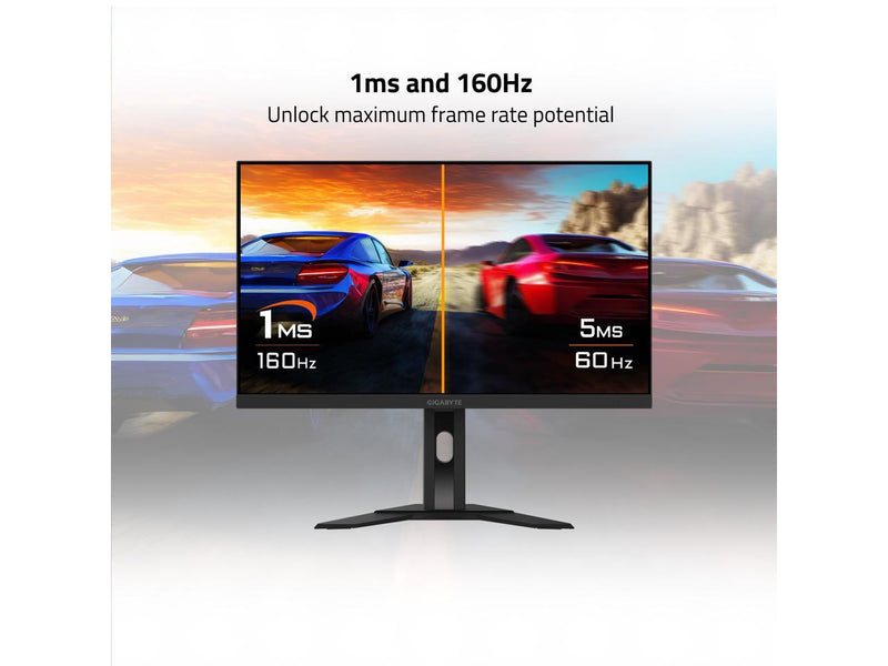 GIGABYTE - M27UA - 27" SS IPS Gaming Monitor - UHD 3840x2160 - 160Hz - 1ms MPRT