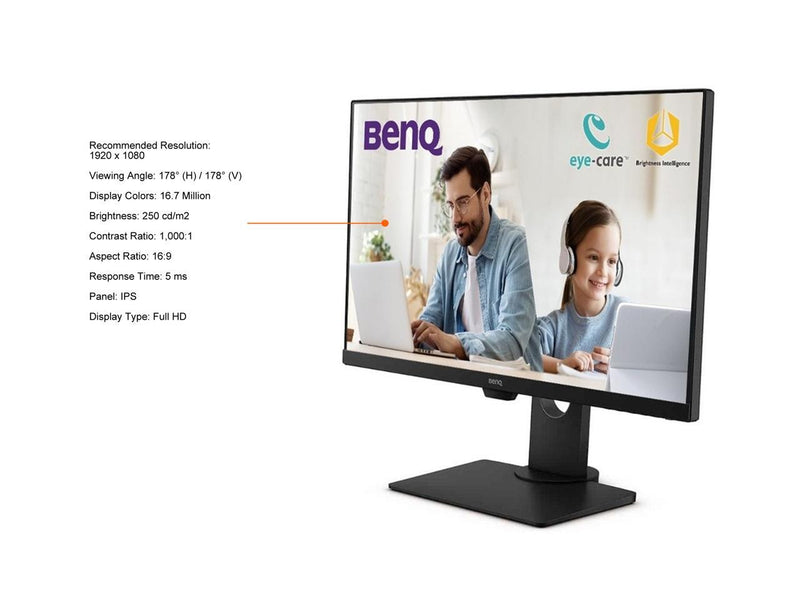 BenQ GW2780T 27 Inch IPS 1080P FHD Computer Monitor with Built-in Speakers,