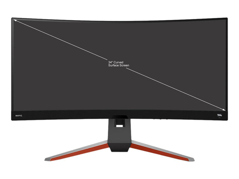 BenQ EX3410R 34" UWQHD 3440 x 1440 (2K) 144 Hz (DP), 120 Hz (HDMI) HDMI,