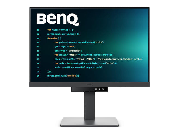 BenQ RD240Q 24.1” WQXGA Programming Monitor, 90W USB Type-C, Advanced Coding