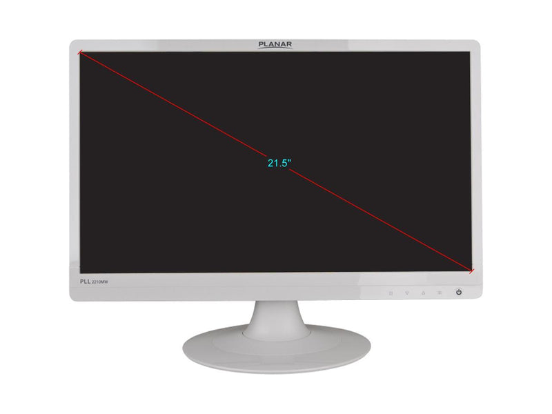 PLANAR PLL2210MW (997-6404-00) 22" (Actual size 21.5") 1920 x 1080 60 Hz D-Sub,