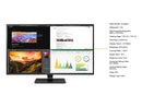 LG 43" IPS UHD IPS Monitor 8 ms 3840 x 2160 (4K) HDMI, DisplayPort, USB-C,