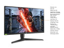 LG UltraGear 27" Gaming Monitor 27GL83A-B QHD 2560 x 1440 (2K) 144 Hz 1ms HDMI,