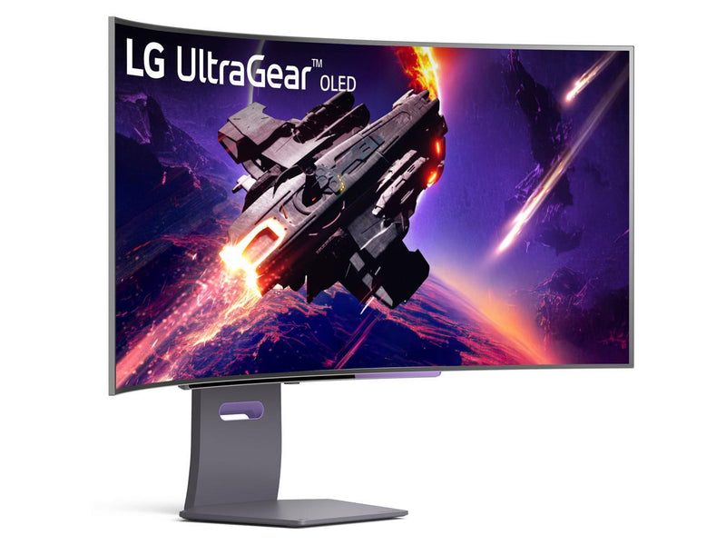 LG 45" UltraGear OLED Curved Gaming Monitor 45GS95QE-B WQHD 240Hz 0.03ms G-SYNC