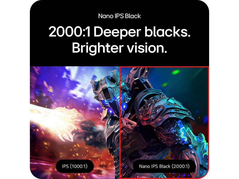 LG 27" 4K 240 Hz IPS Black UHD Gaming Monitor Nvidia G-Sync Compatible DCI-P3