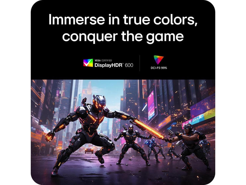 LG 27" 4K 240 Hz IPS Black UHD Gaming Monitor Nvidia G-Sync Compatible DCI-P3