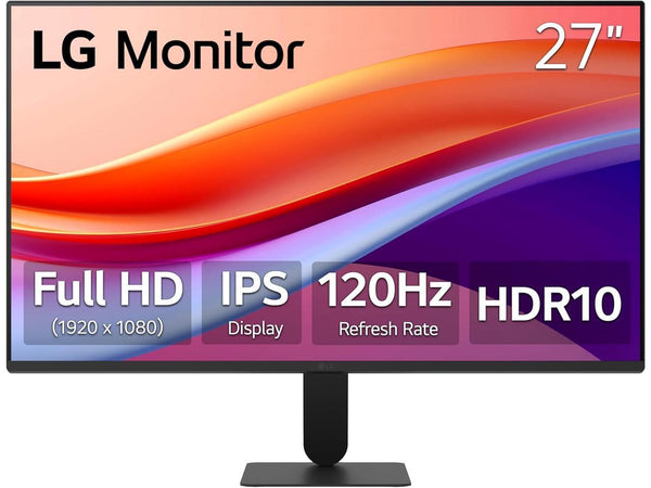LG 27U411A-B 27-inch Full HD (1920 x 1080) IPS Computer Monitor, 120Hz, HDR10,