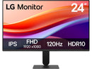 LG 24U411A-B 24-inch Full HD (1920 x 1080) IPS Computer Monitor, 120Hz, HDR10,