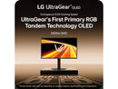 LG UltraGear 27 inch Dual Mode QHD 2K 1440P 540Hz Full HD 720Hz AMD FreeSync