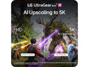 LG UltraGear evo AI 27 inch Dual Mode 5K 165Hz QHD 2K 1440P 330Hz IPS MINI LED