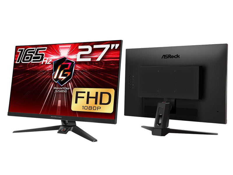 ASRock PHANTOM GAMING 27" FHD (1920 x 1080) 165Hz/1ms (144Hz and higher)