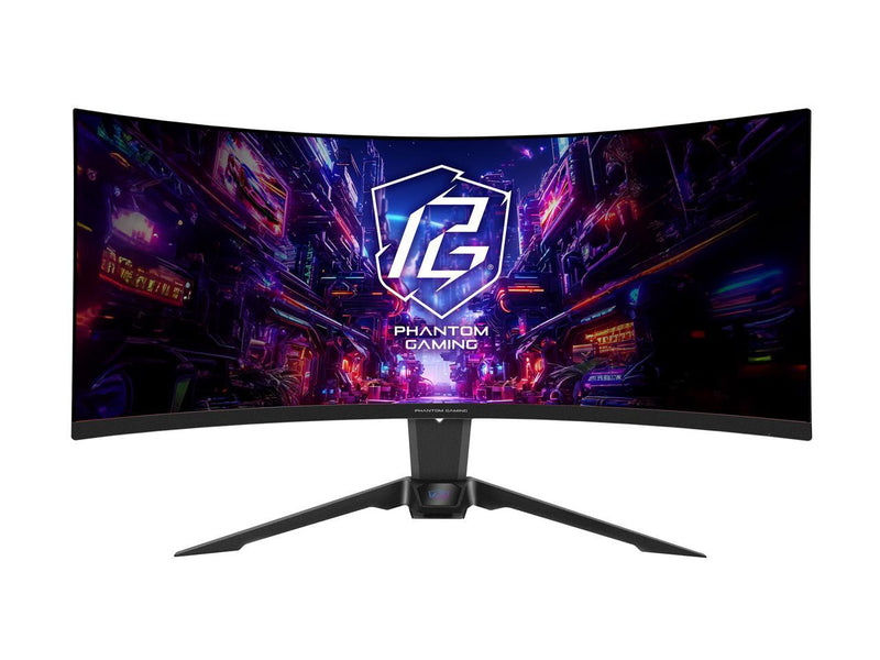 ASRock Phantom Gaming 34" 180 Hz VA WQHD Gaming Monitor FreeSync Premium (AMD