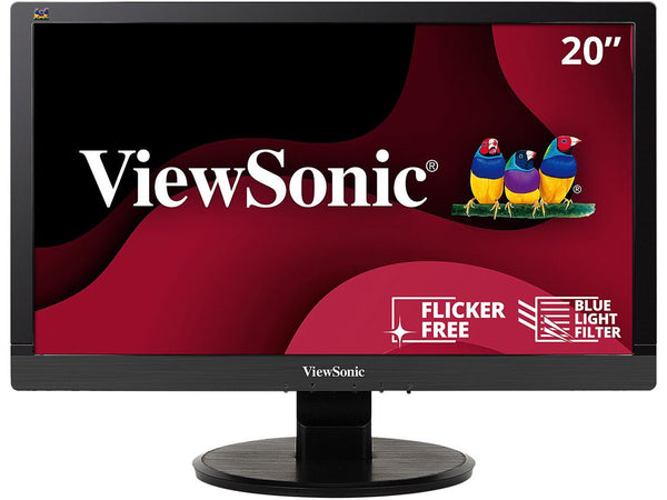 ViewSonic VA2055SA 20 Inch 1080p LED Monitor with VGA Input and Enhanced