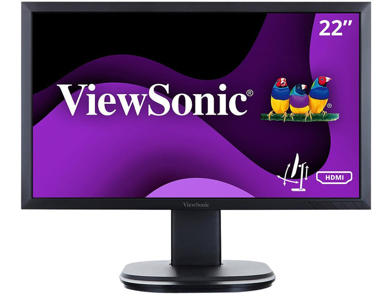 ViewSonic VG2249 22 Inch 1080p Ergonomic LED Monitor with HDMI DisplayPort and