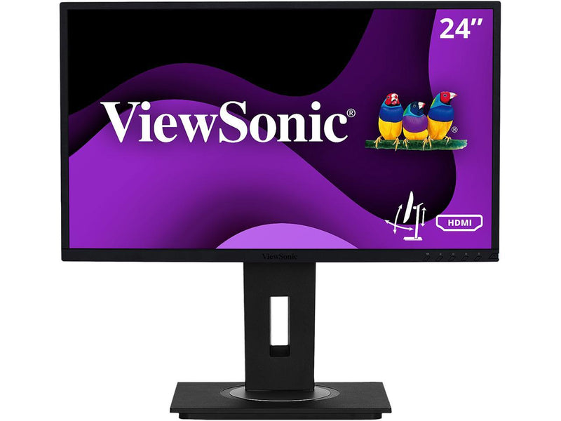 ViewSonic VG2448 24 Inch IPS 1080p Ergonomic Monitor with HDMI DisplayPort USB