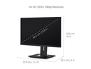 ViewSonic VG2456 24 Inch 1080p Computer Monitor with USB 3.2 Type C Docking