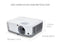 ViewSonic PG707X 4000 Lumens XGA Networkable DLP Projector with HDMI 1.3x