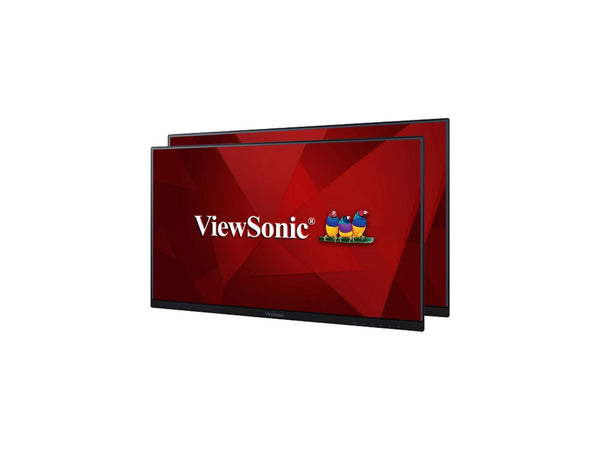 ViewSonic 24" (23.8" Viewable) IPS FHD Dual Monitor Pack 5ms (GTG) 1920 x 1080