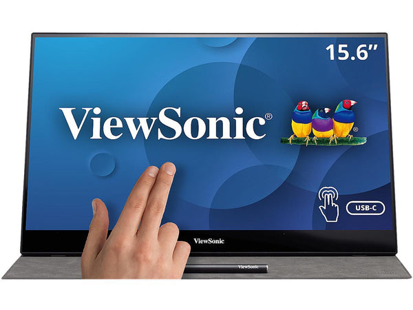 ViewSonic 15.6 Inch 1080p Portable Monitor with IPS Touchscreen, 2 Way