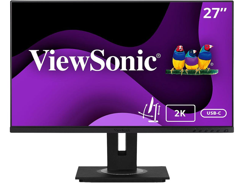 ViewSonic VG2756-2K 27 Inch IPS 1440p Docking Monitor with Integrated USB 3.2