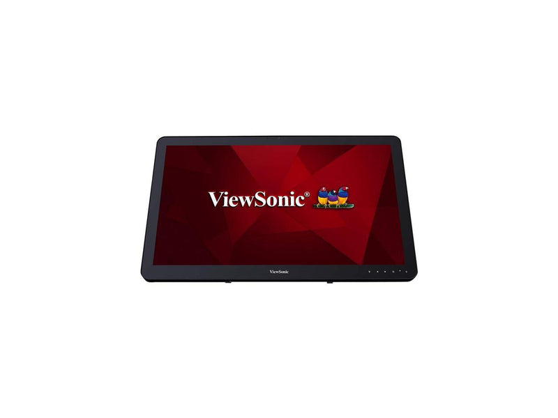 ViewSonic VSD243BKAUS0 Black 24" Display, 250 cd/m2 Brightness, Integrated Media