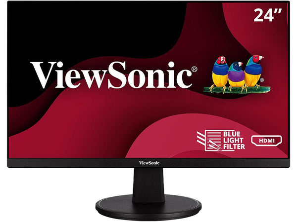 ViewSonic VA2447-MH 24 Inch Full HD 1080p Monitor with Ultra-Thin Bezel