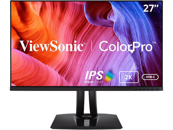 ViewSonic VP2756-2K 27 Inch Premium IPS 1440p Frameless Ergonomic Monitor with