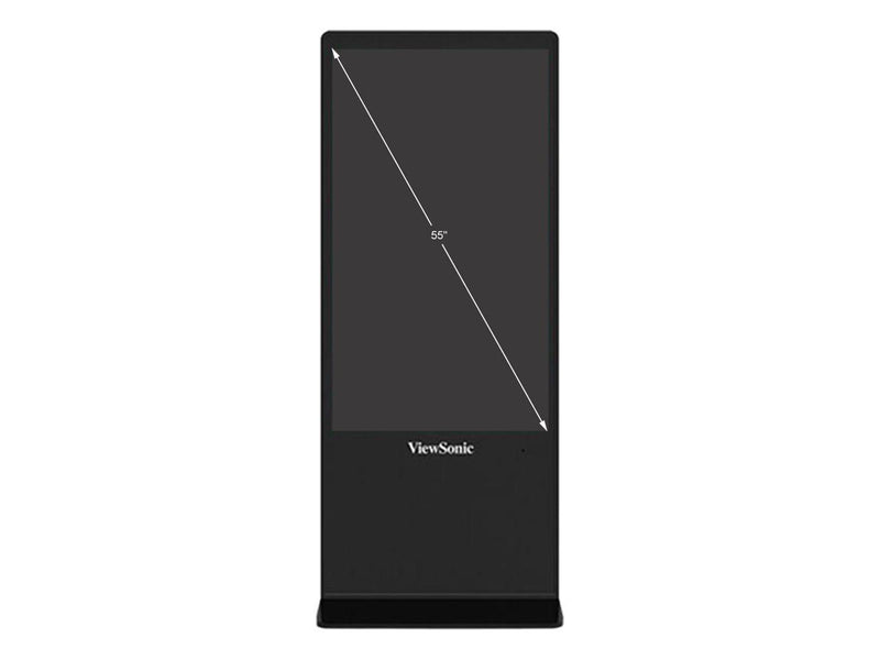 ViewSonic EP5542 Black Digital Signage Kiosk