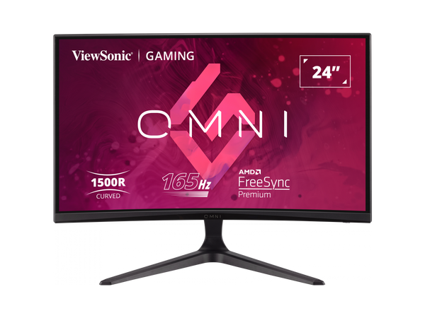 ViewSonic 24" 165 Hz FHD Gaming Monitor FreeSync Premium (AMD Adaptive Sync)