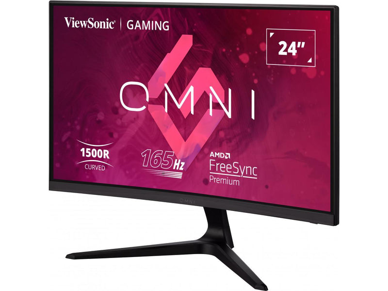ViewSonic 24" 165 Hz FHD Gaming Monitor FreeSync Premium (AMD Adaptive Sync)