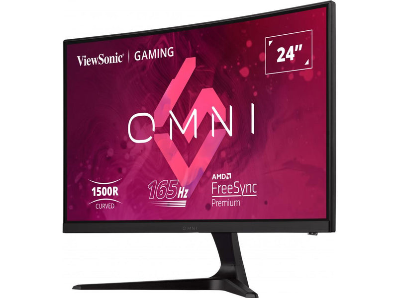 ViewSonic 24" 165 Hz FHD Gaming Monitor FreeSync Premium (AMD Adaptive Sync)