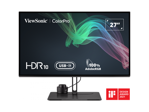 ViewSonic VP2786-4K 27 Inch Premium IPS 4K USB C Monitor with Integrated Color