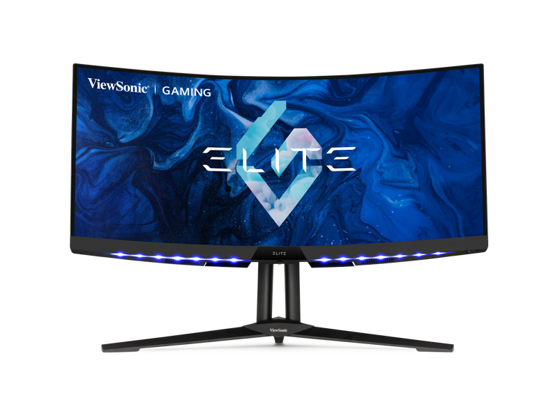 ViewSonic ELITE XG340C-2K 34 Inch 1440p Ultra-Wide QHD Curved Gaming Monitor