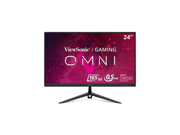 ViewSonic OMNI VX2428 24 Inch Gaming Monitor 165Hz 1ms 1080p IPS with FreeSync