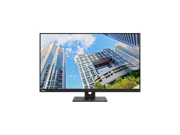 Lenovo ThinkVision E28u-20 28" 4K UHD WLED LCD Monitor - 16:9 - Raven Black -