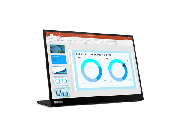 Lenovo ThinkVision M14d 14" WLED LCD Monitor - In-plane Switching (IPS)