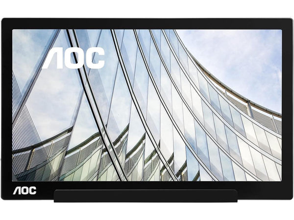 AOC 15.6" FHD 1080p USB-C Powered Portable, IPS panel, USB Type-C, Tilt,
