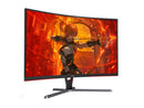 AOC 31.5" 165 Hz (DisplayPort 1.4), 144 Hz (HDMI 2.0) VA QHD Gaming Monitor