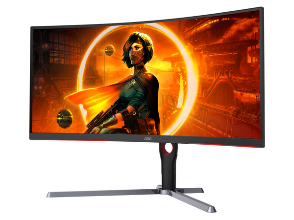 AOC 34" 165 Hz VA WQHD Gaming Monitor FreeSync Premium (AMD Adaptive Sync) 3440