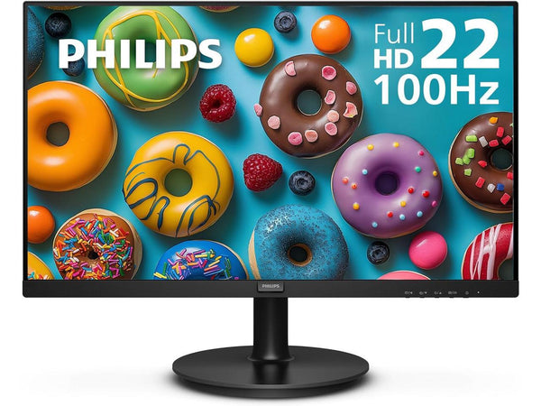 PHILIPS 22" (21.5" Viewable) 100 Hz VA FHD Monitor 4 ms (GtG) 1920 x 1080 Flat