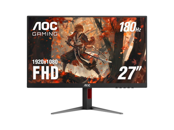 AOC 27" 180 Hz IPS FHD Gaming Monitor 1920 x 1080 DCI-P3 (CIE1976): 102.2%, NTSC