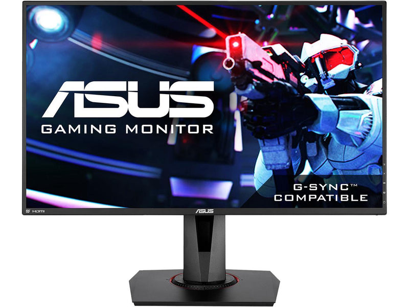 ASUS VG278Q 27" Full HD 1080P 144Hz 1ms Eye Care G-Sync Compatible Adaptive