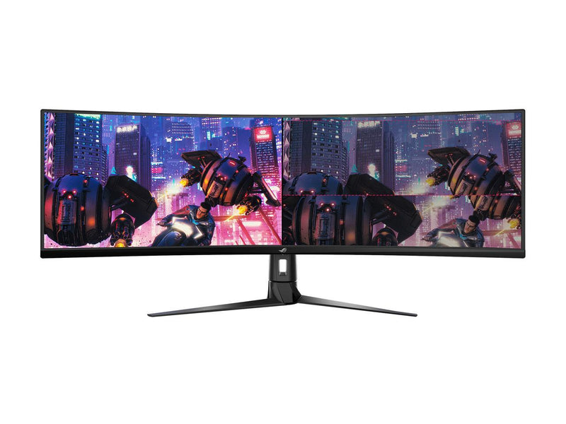 Asus ROG Strix XG49VQ 49 Curved Gaming FreeSync Monitor 144Hz Dual Full