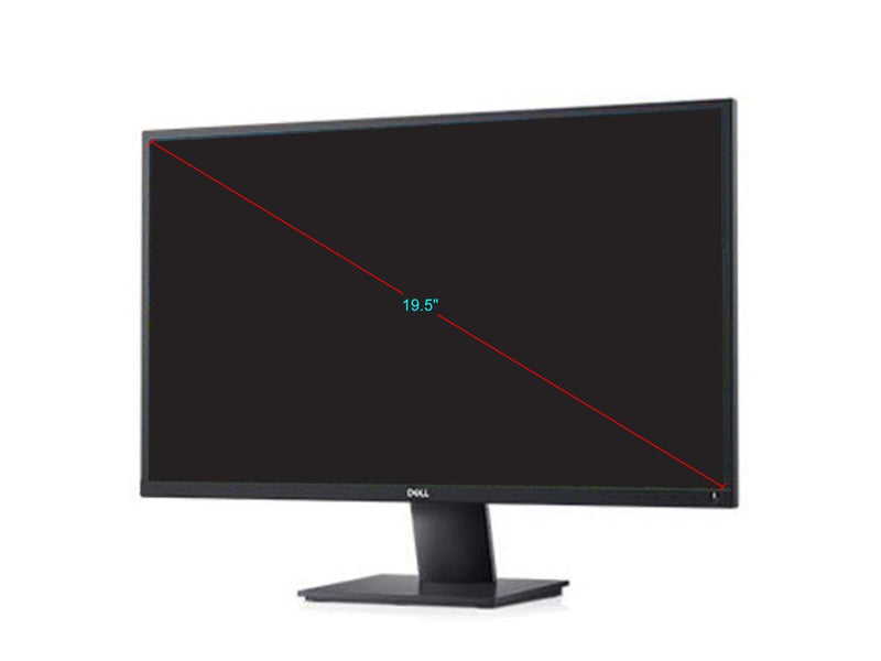 Dell 19.5" 60 Hz TN Monitor 5 ms (GTG) 1600 x 900 D-Sub, DisplayPort DELL-E2020H