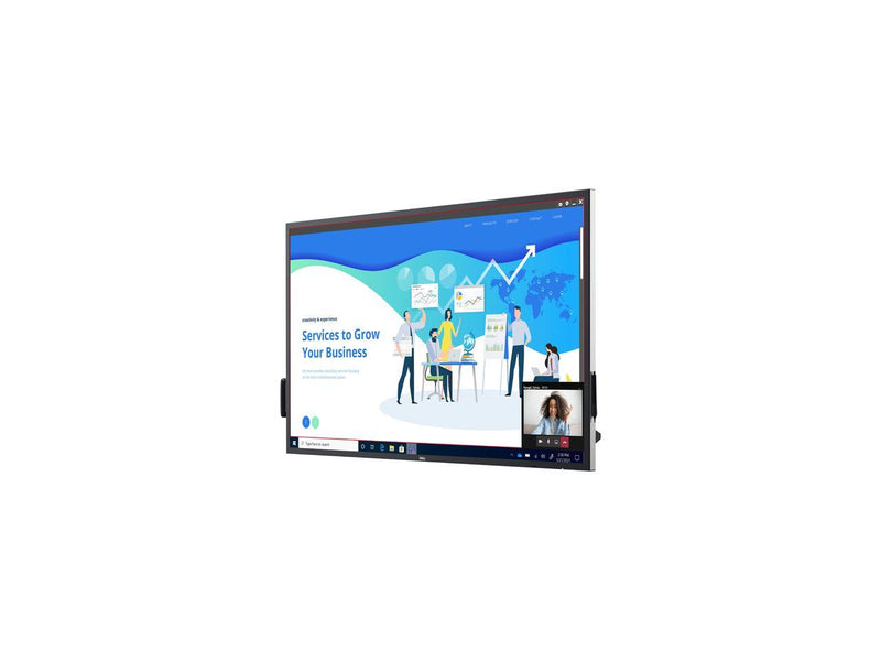 Dell C6522QT Anodised Black with Anodised Titan Grey Deco Trim 65" 4K