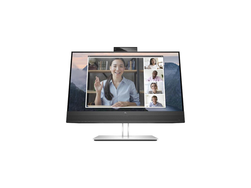 HP 24" (23.8" Viewable) IPS FHD IPS Conferencing Monitor 5 ms GtG (with