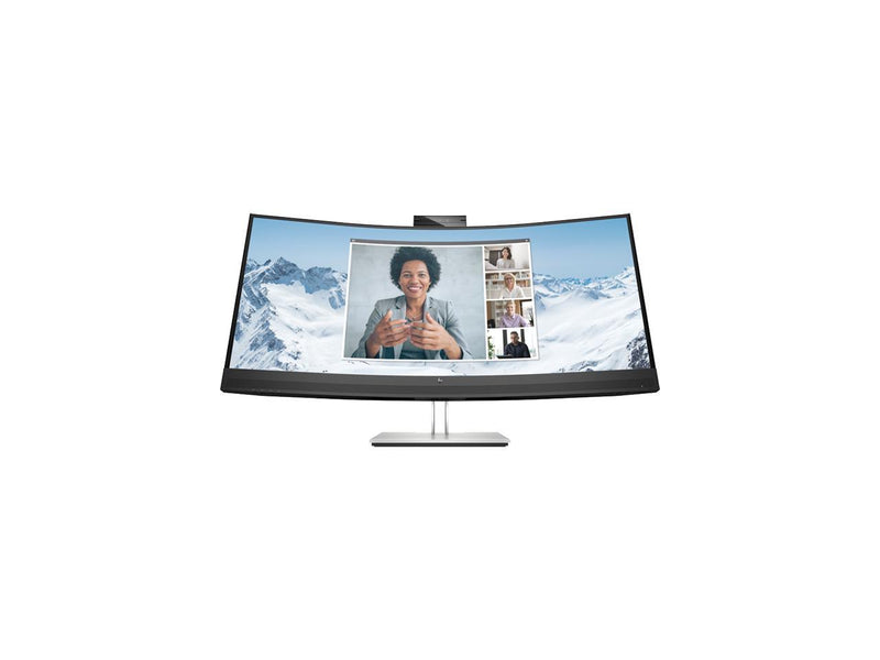 HP 34" 75 Hz VA WQHD USB-C Conferencing Monitor 5 ms GtG (with overdrive) 3440 x