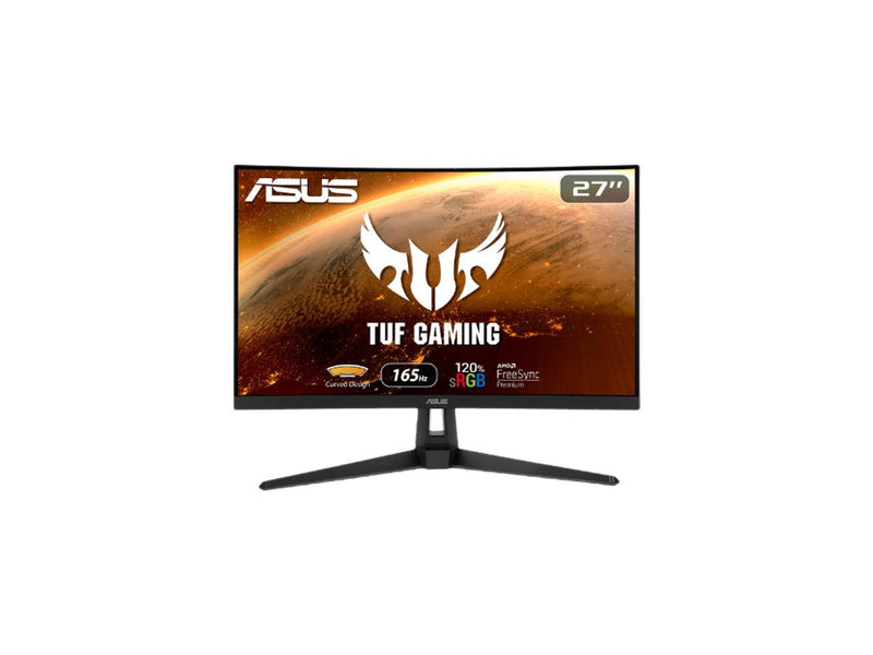 ASUS TUF Gaming VG27VH1B 27" Curved Monitor, 1080P Full HD, 165Hz (Supports