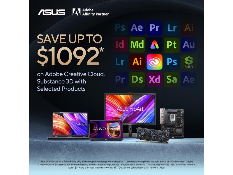 ASUS TUF Gaming 32" 1440P HDR Curved Monitor (VG32VQ1B) - QHD (2560 x