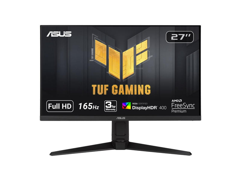 ASUS TUF Gaming VG279QL1A 27 HDR Gaming Monitor, 1080P Full HD, 165Hz